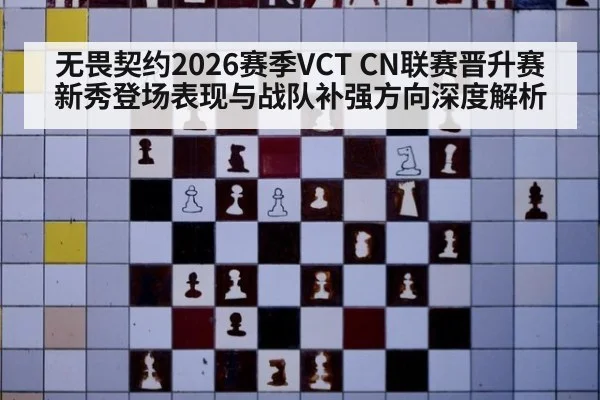 无畏契约2026赛季VCT CN联赛晋升赛新秀登场表现与战队补强方向深度解析